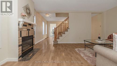 42 Caruso Drive, Brampton, ON - Indoor With Fireplace