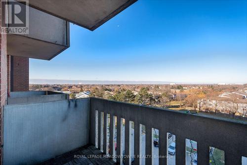 604 - 6720 Glen Erin Drive, Mississauga, ON - Outdoor With Balcony