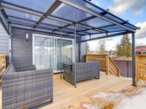 Patio - 3481 Rue Bouthillier, Carignan, QC - Outdoor With Exterior