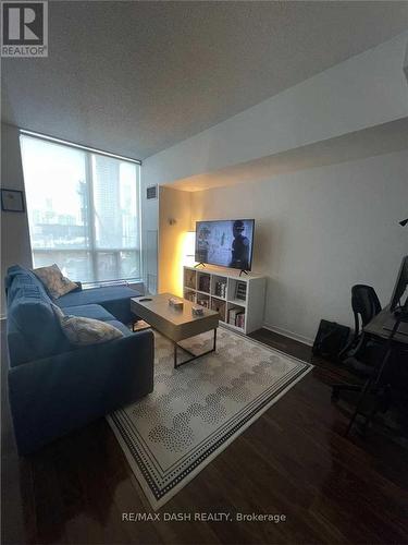 1201 - 75 Dalhousie Street, Toronto, ON - Indoor Photo Showing Living Room