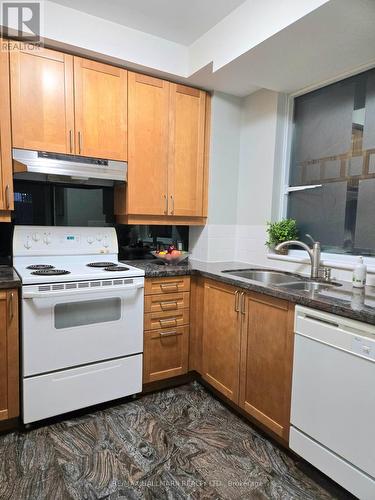 1203 - 55 Bloor Street E, Toronto, ON - Indoor Photo Showing Kitchen With Double Sink