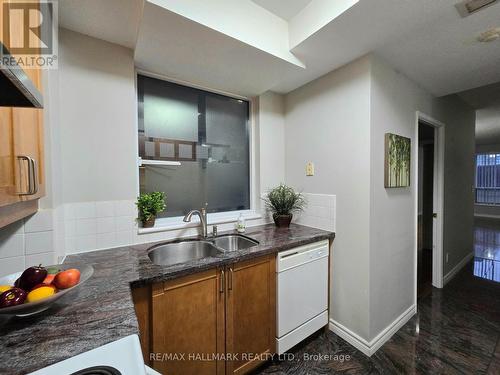 1203 - 55 Bloor Street E, Toronto, ON - Indoor Photo Showing Kitchen With Double Sink