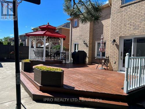 Upp Lvl - 5239 Creditview Road, Mississauga, ON - Outdoor With Deck Patio Veranda