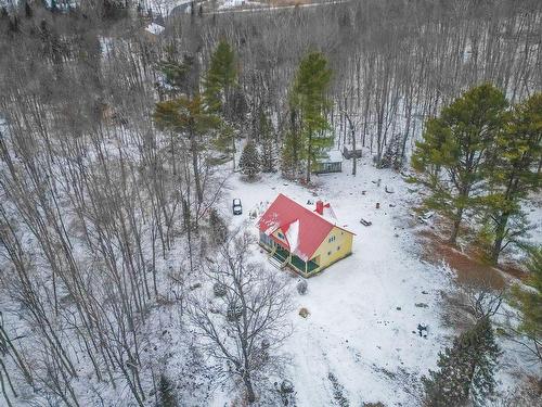 Aerial photo - 1044 Ch. Des Hauteurs, Saint-Hippolyte, QC - Outdoor With View