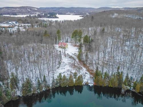 Aerial photo - 1044 Ch. Des Hauteurs, Saint-Hippolyte, QC - Outdoor With Body Of Water With View