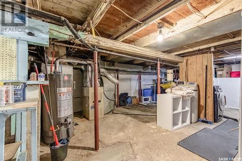 231 Home Street W, Moose Jaw, SK - Indoor Photo Showing Basement