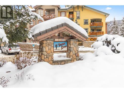 3190 Creekside Way Unit# 319, Sun Peaks, BC - Outdoor