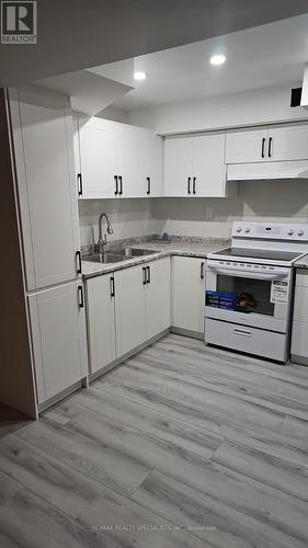 Bsmt - 6842 Forest Park Drive, Mississauga, ON - Indoor Photo Showing Kitchen With Double Sink