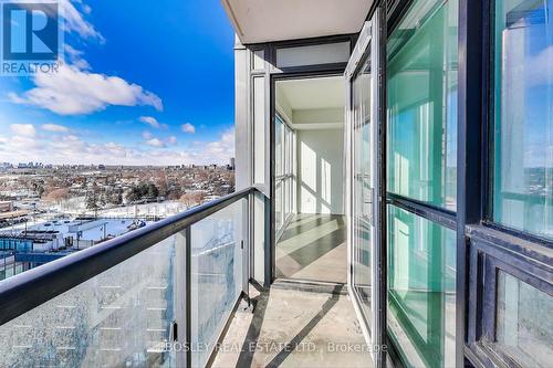 1401 - 20 Thomas Riley Road, Toronto, ON - Outdoor With Balcony With Exterior