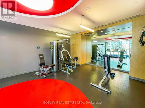 1401 - 20 Thomas Riley Road, Toronto, ON - Indoor Photo Showing Gym Room