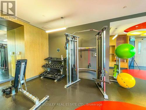 1401 - 20 Thomas Riley Road, Toronto, ON - Indoor Photo Showing Gym Room