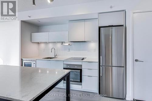 1401 - 20 Thomas Riley Road, Toronto, ON - Indoor Photo Showing Kitchen With Upgraded Kitchen