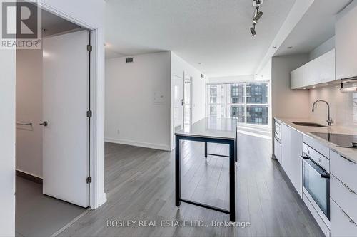 1401 - 20 Thomas Riley Road, Toronto, ON - Indoor Photo Showing Kitchen With Upgraded Kitchen