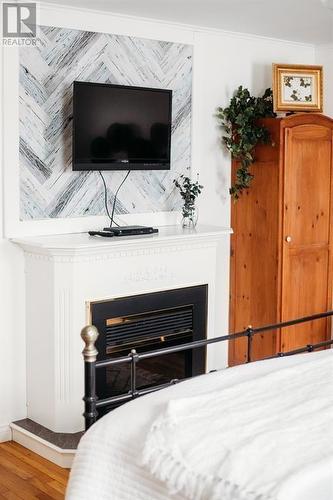 428 Main Road N, Mount Carmel, NL - Indoor Photo Showing Living Room With Fireplace