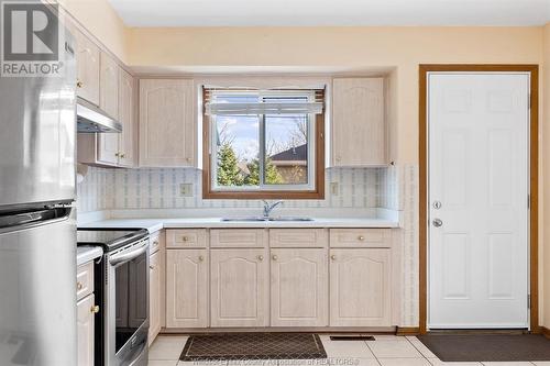 5810 Ninth Street, Lasalle, ON - Indoor Photo Showing Kitchen With Double Sink