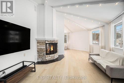 6974 Bank Street, Ottawa, ON - Indoor Photo Showing Living Room With Fireplace