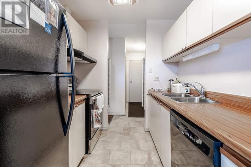 89 Pine St # 301, Sault Ste Marie, ON - Indoor Photo Showing Kitchen With Double Sink