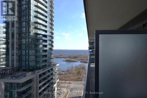 1003 - 70 Annie Craig Drive, Toronto, ON - Outdoor With Body Of Water With Balcony