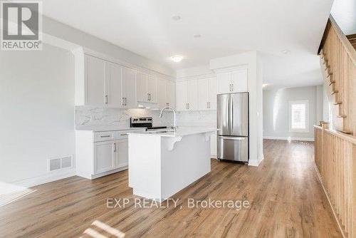 23 Bayberry Lane, Hamilton, ON - Indoor Photo Showing Kitchen With Upgraded Kitchen