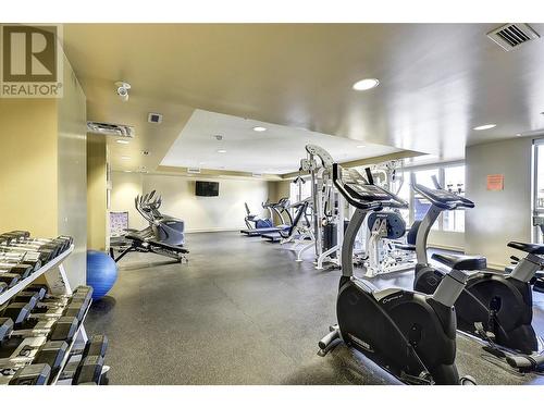 1160 Bernard Avenue Unit# 304, Kelowna, BC - Indoor Photo Showing Gym Room