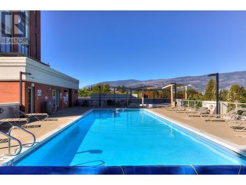 1160 Bernard Avenue Unit# 304, Kelowna, BC - Outdoor With In Ground Pool