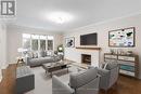 436 Mansfield Avenue, Ottawa, ON  - Indoor Photo Showing Living Room With Fireplace 