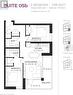 Plan - 60 Charles Street Unit# 2205, Kitchener, ON  - Other 