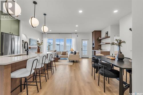 4 720 Brighton Boulevard, Saskatoon, SK - Indoor Photo Showing Dining Room