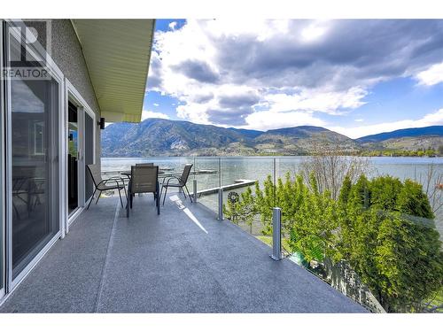 3951 Lakeside Road, Penticton, BC - Outdoor With Body Of Water With Deck Patio Veranda With View