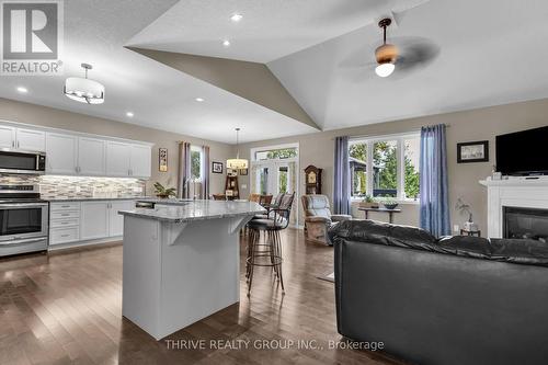 50 Fairview Drive, Lambton Shores (Arkona), ON - Indoor Photo Showing Kitchen With Upgraded Kitchen