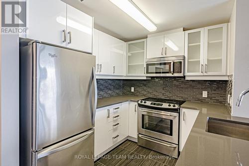 2802 - 195 Besserer Street, Ottawa, ON - Indoor Photo Showing Kitchen With Upgraded Kitchen