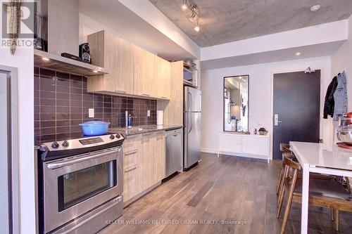 404 - 650 King Street W, Toronto, ON - Indoor Photo Showing Kitchen With Stainless Steel Kitchen