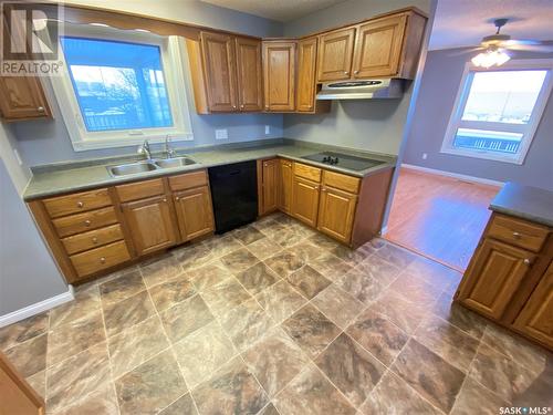 2 Morrison Drive, Yorkton, SK - Indoor Photo Showing Kitchen With Double Sink