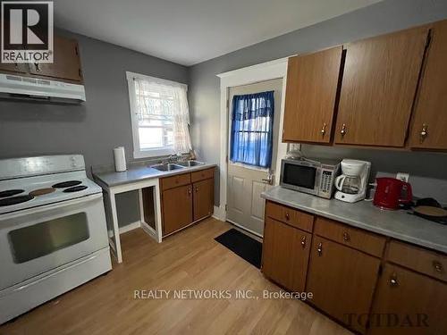 210 Laidlaw Street, Timmins, ON - Indoor Photo Showing Kitchen With Double Sink