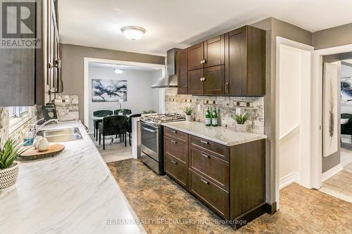 20 Chelvin Drive, Halton Hills, ON - Indoor Photo Showing Kitchen With Double Sink