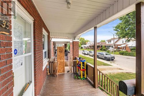 1535 Goyeau Street, Windsor, ON - Outdoor With Deck Patio Veranda With Exterior