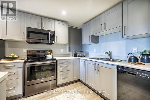 32 Parkins Drive, Ajax (Central), ON - Indoor Photo Showing Kitchen With Double Sink