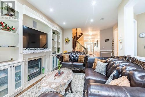 34 Jolana Crescent, Halton Hills, ON - Indoor Photo Showing Living Room With Fireplace