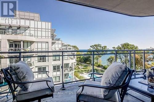 725 - 3500 Lakeshore Road, Oakville, ON - Outdoor With Balcony With View