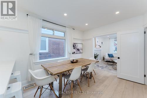 757 Sammon Avenue, Toronto, ON - Indoor Photo Showing Dining Room