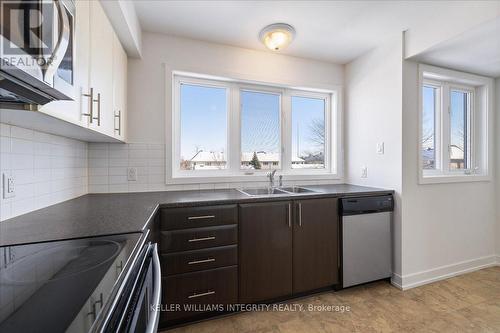 B - 2016 Dorima Street, Ottawa, ON - Indoor Photo Showing Kitchen With Double Sink