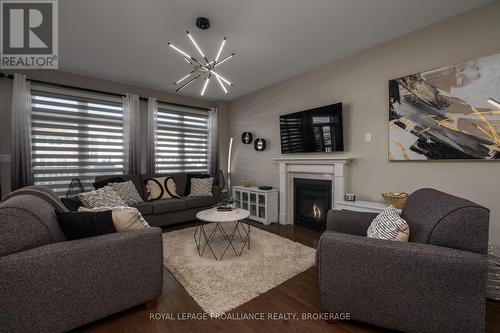 657 Gwen Avenue, Kingston (City Northwest), ON - Indoor Photo Showing Living Room With Fireplace