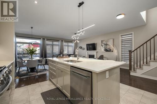 657 Gwen Avenue, Kingston (City Northwest), ON - Indoor Photo Showing Kitchen With Double Sink With Upgraded Kitchen