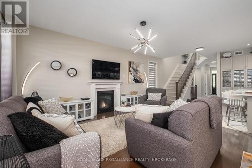 657 Gwen Avenue, Kingston (City Northwest), ON - Indoor Photo Showing Living Room With Fireplace