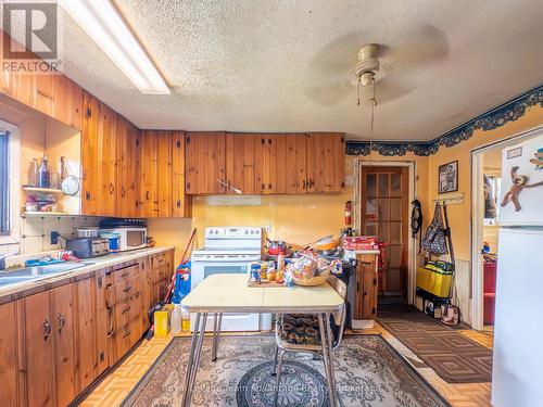 407 Highway 124, Mcdougall, ON - Indoor Photo Showing Kitchen With Double Sink