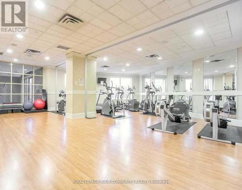 2711 - 710 Humberwood Boulevard, Toronto, ON - Indoor Photo Showing Gym Room