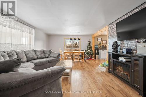 1074 County Rd 30, Brighton, ON - Indoor Photo Showing Living Room With Fireplace