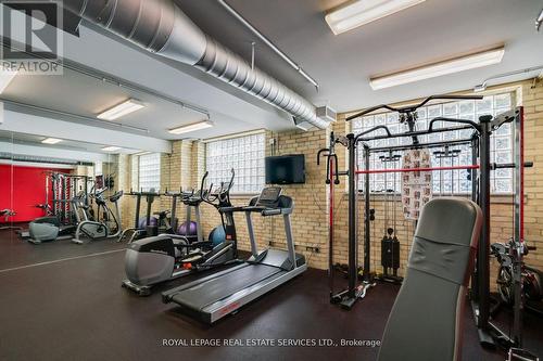 406 - 781 King Street W, Toronto, ON - Indoor Photo Showing Gym Room