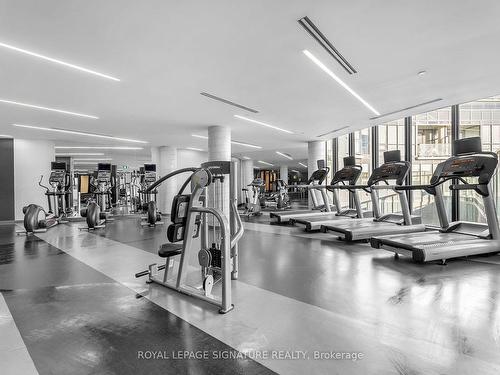 2301-49 East Liberty St, Toronto, ON - Indoor Photo Showing Gym Room