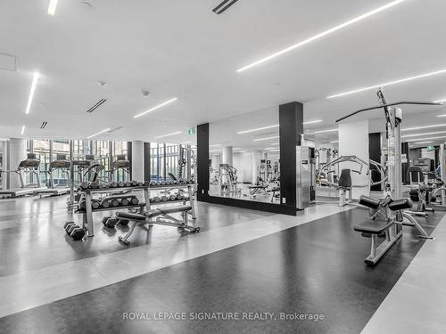 2301-49 East Liberty St, Toronto, ON - Indoor Photo Showing Gym Room